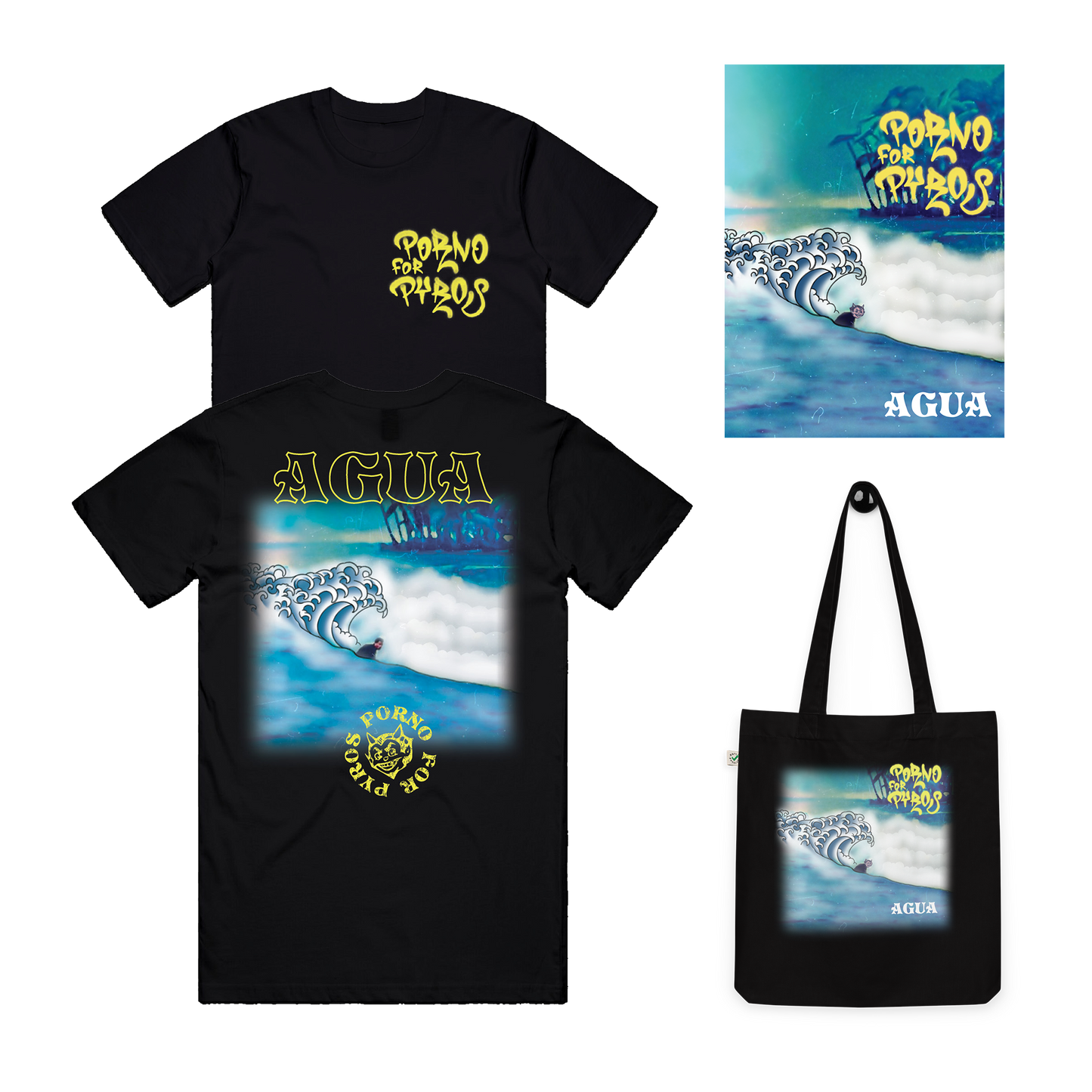 Agua Album Tee Bundle